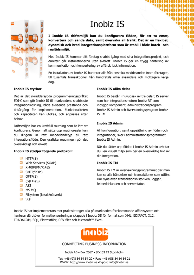 Produktbeskrivning Inobiz IS (pdf)