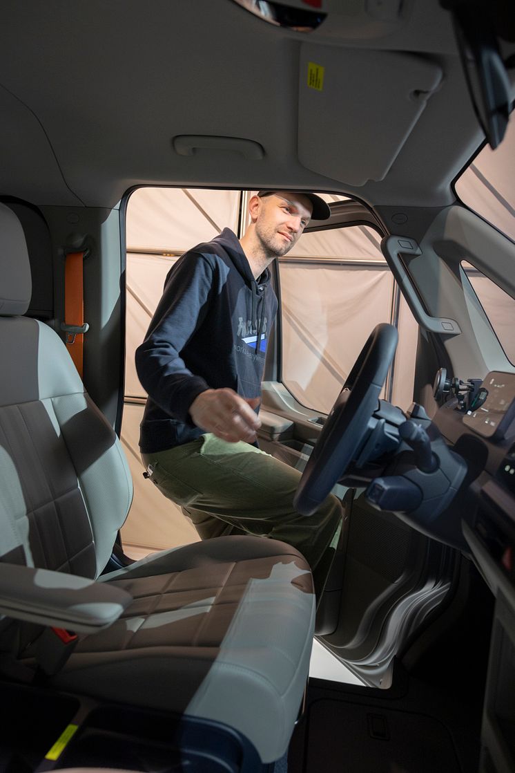Kia ambassadör Felkan Snickrar Kia PV5