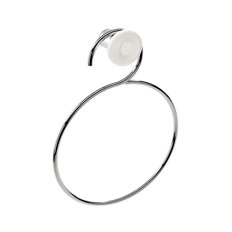 Pomd`or_x_Rosenthal_Equilibrium_Towel_ring_Chrome