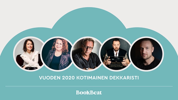 BookBeatin vuoden 2020 dekkaristi -ehdokkaat