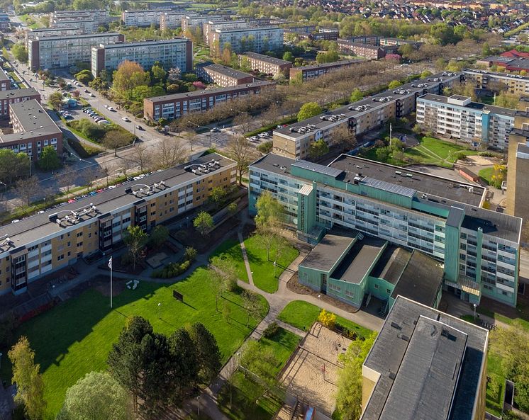 Törnrosen och Örtagården, Rosengård i Malmö