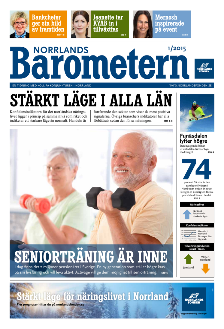 Norrlandsbarometern 1/2015