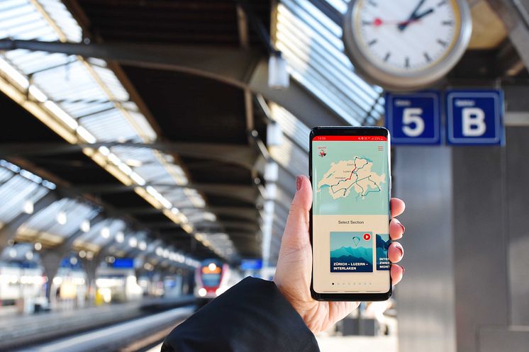 Grand Train Tour App © Swiss Travel System AG