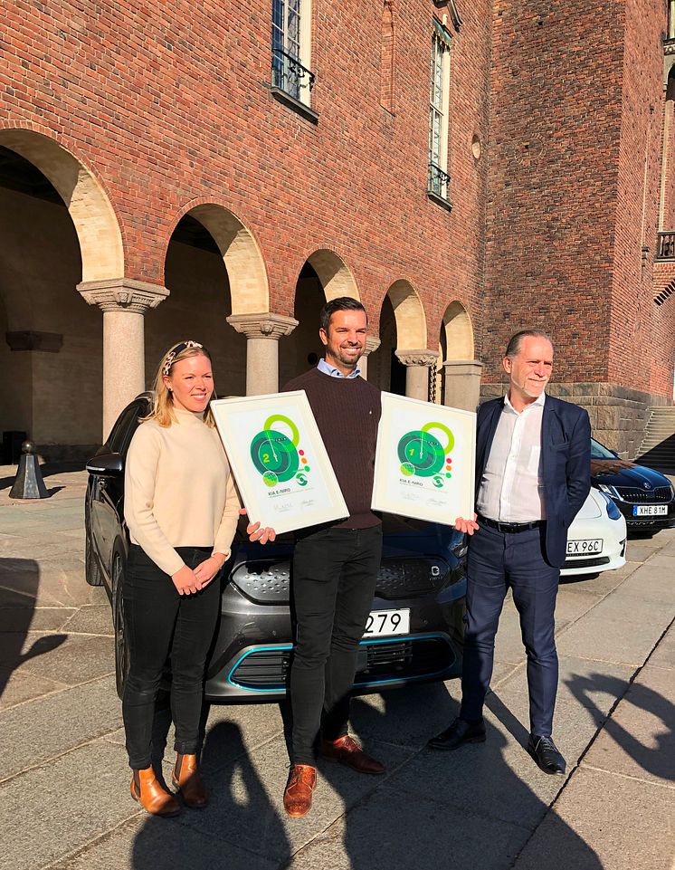 Kia e-Niro är Miljöbästa Bil 2019