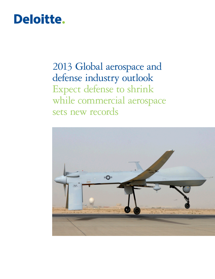 Deloitte Global Aerospace and Defense Industry Outlook 