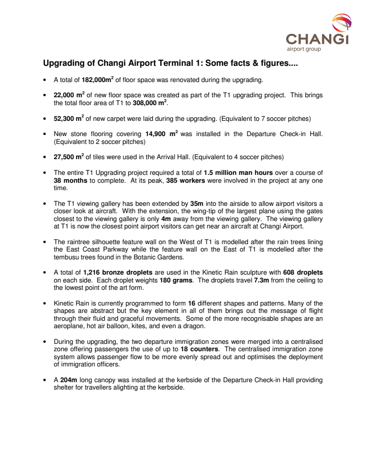 Terminal 1 Factsheet