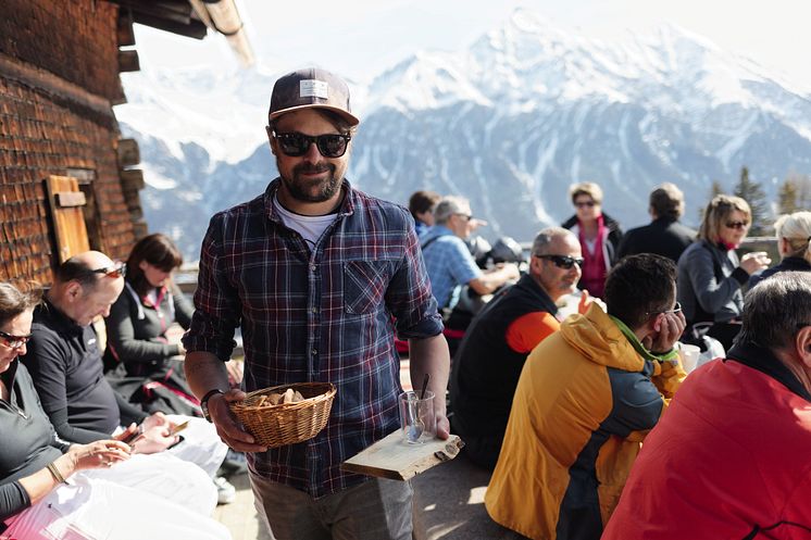 Gian Malaers auf der Alp Fops 