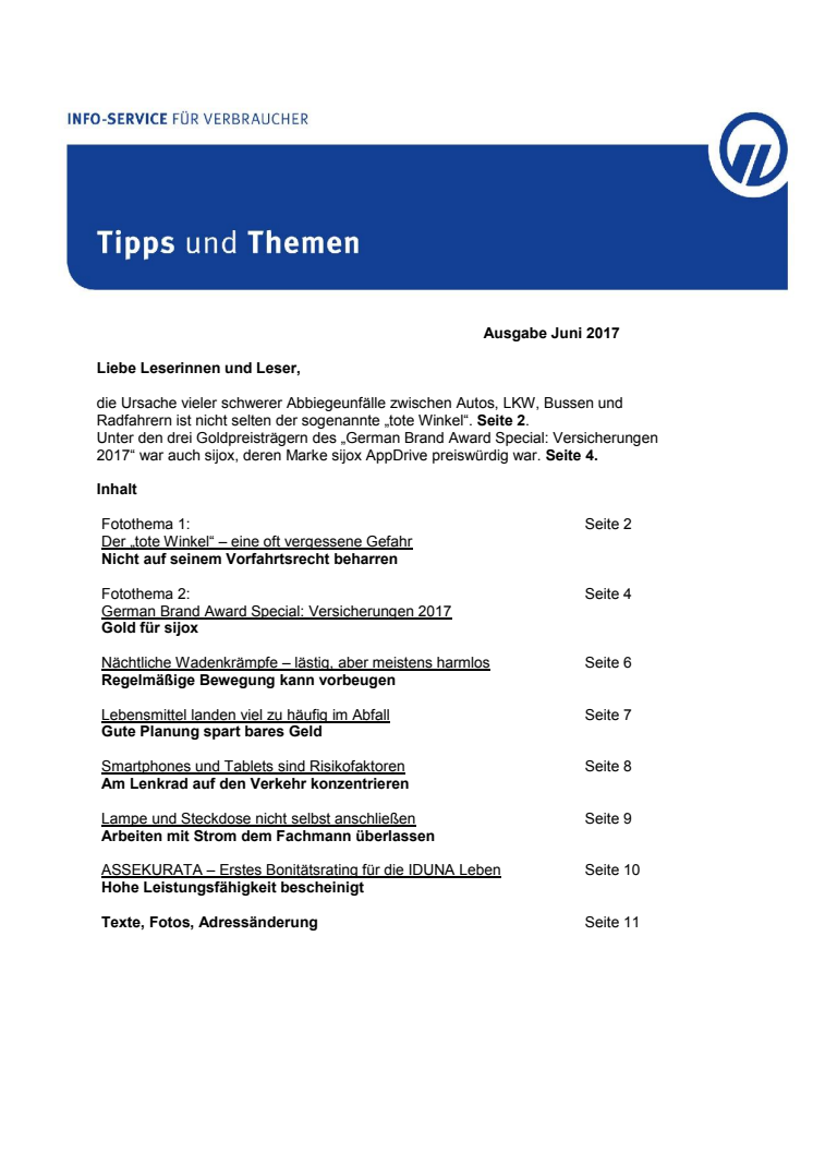 Tipps und Themen 6-2017