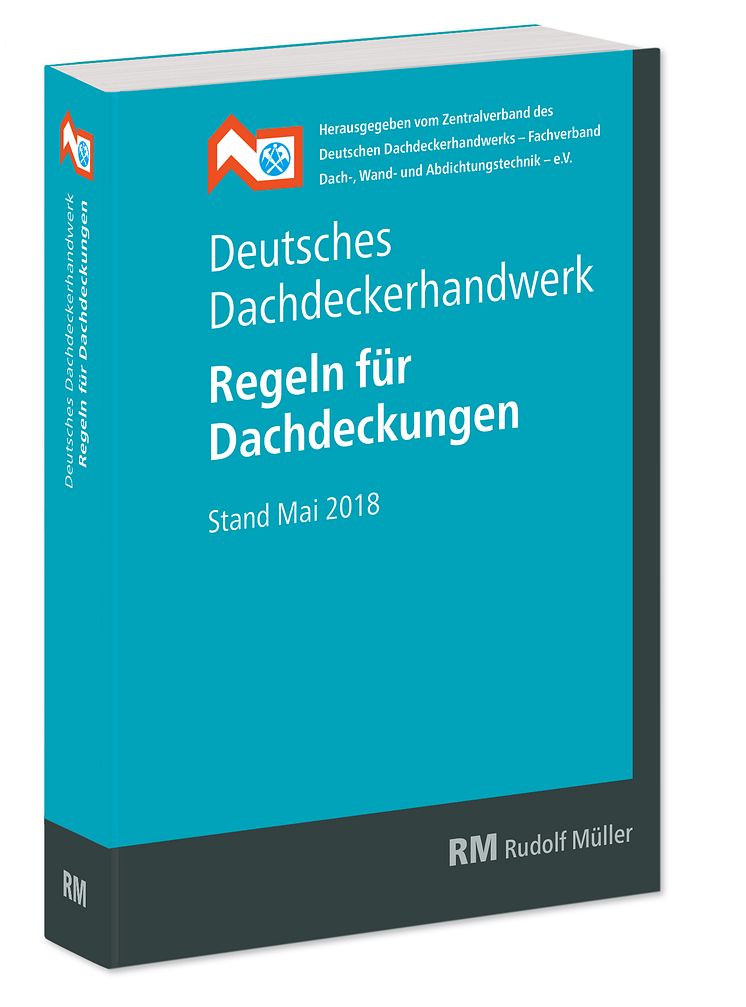 Deutsches Dachdeckerhandwerk - Regeln für Dachdeckungen (3D/tif)