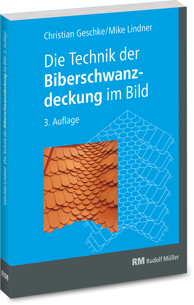 Technik der Biberschwanzdeckung (3D/tif)