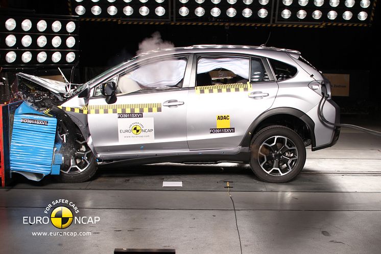 Subaru XV fick toppbetyg i Euro NCAP 2011