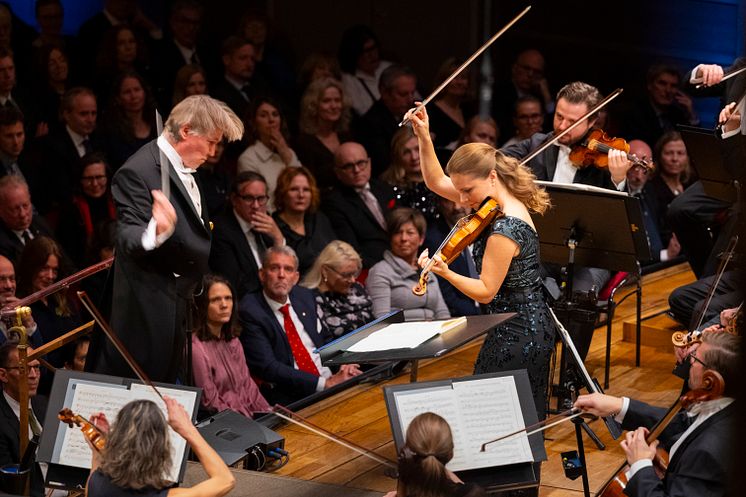 Nobel Prize Concert 2023 Esa-Pekka Salonen och Julia Fischer