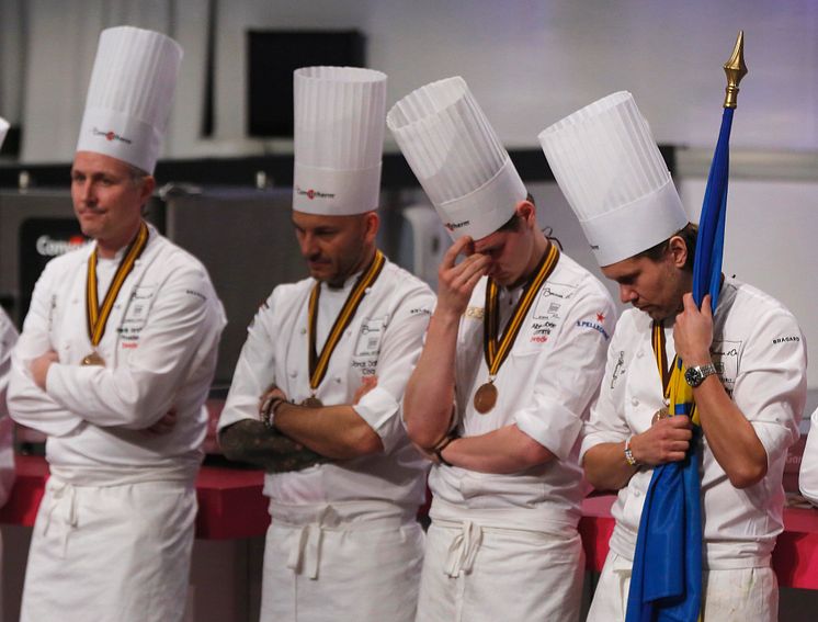 Tommy Myllymäki och team, bronsmedalj. Foto: Per Erik Berglund 