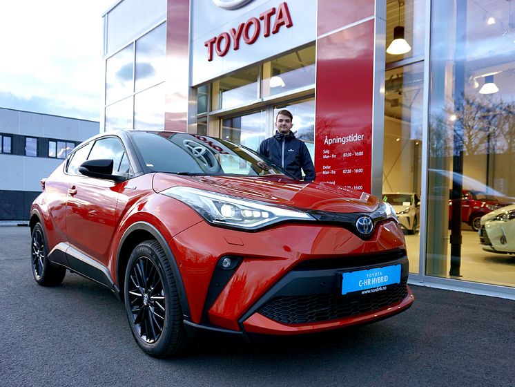 Oppgradert Toyota C-HR er klar for veiene i Brønnøysund