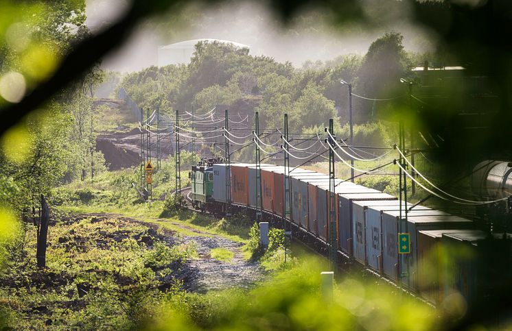 Tåg på hamnbanan