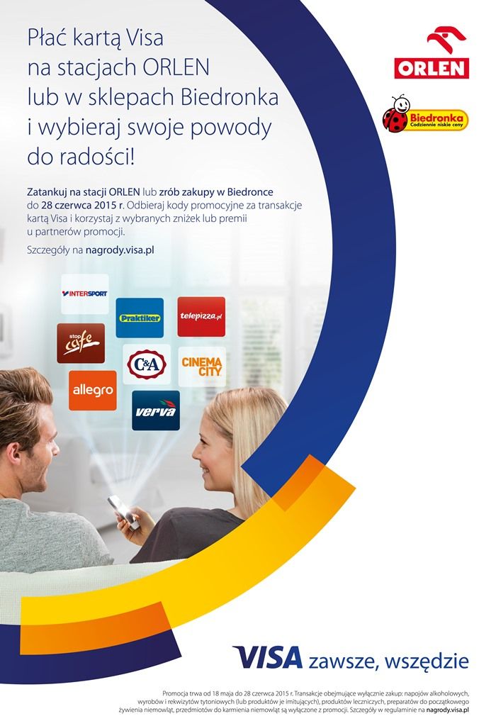 promocja Visa_Biedronka_plakat