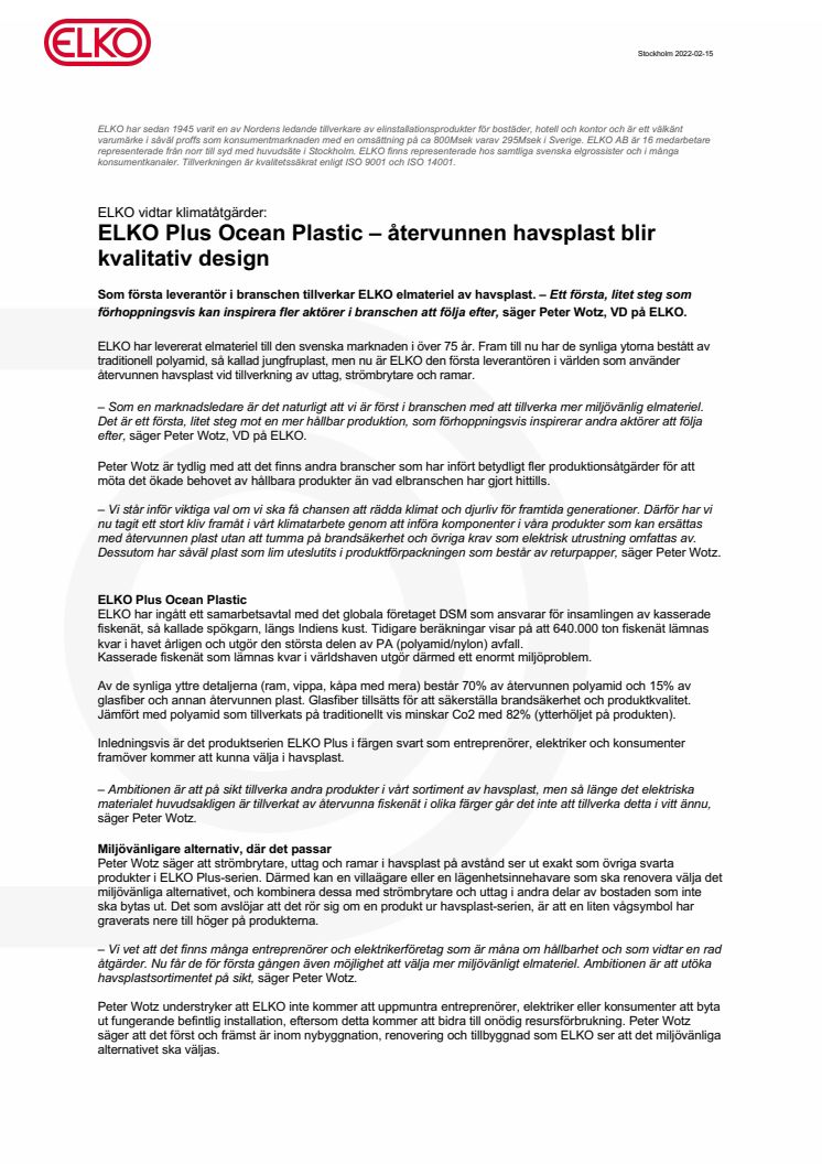 ELKO Ocean Plastic - Pressrelease.pdf