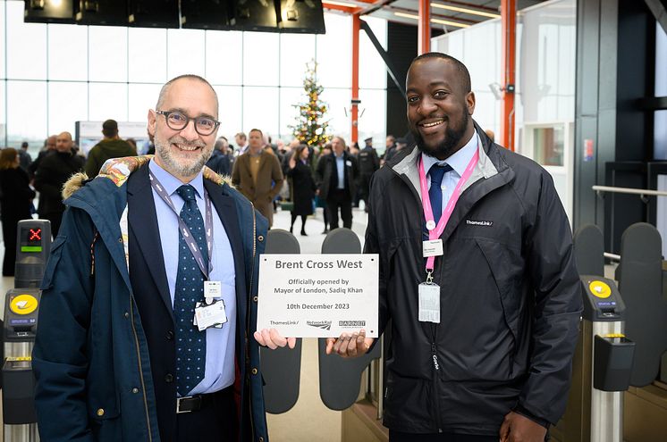 Mark and Marc at Brent Cross West opening