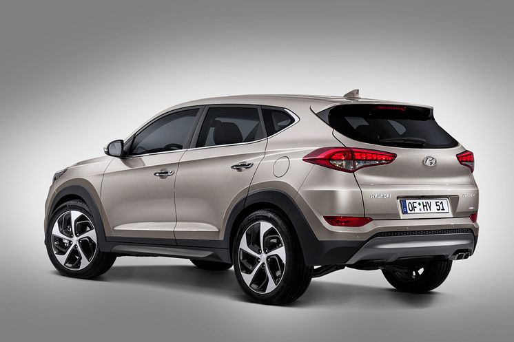 Nye Hyundai Tucson - bakfra