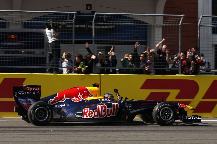 DHL er officiel logistikpartner for Formel 1