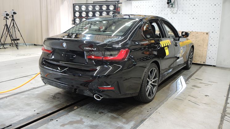 BMW 3-sarjan Sedan Euro NCAP -törmäystestissä