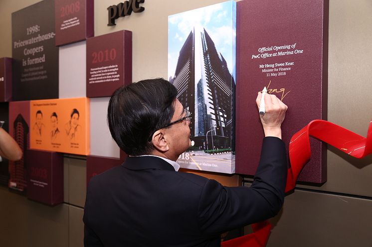 PwC Singapore Official Office Opening