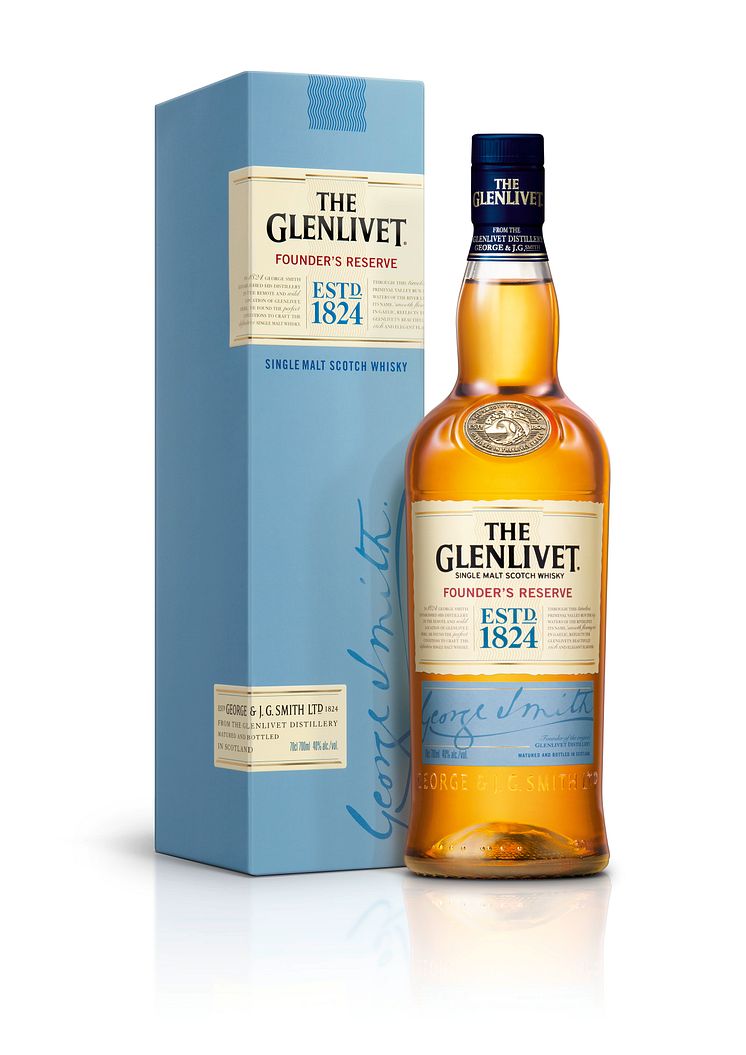 The Glenlivet Founders Reserve med box