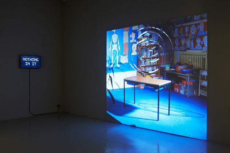 Wendy McMurdo, Indeterminate Objects (Chatroom) 2018, & Indeterminate Objects (Classrooms) 2017