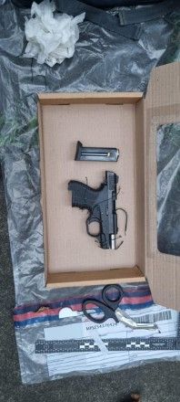 Firearm seized during op