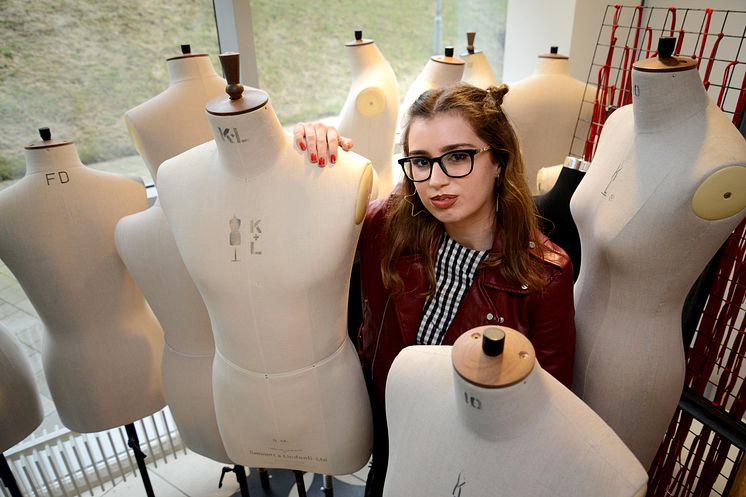 Bekki Ramsey, a final year Fashion Communication student at Northumbria University and winner of the 2017 CRCC Asia Global Scholarship 