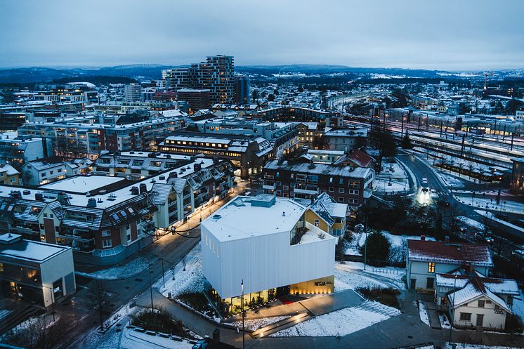 Alle nye leiligheter og næringsbygg i Lillestrøm blir koblet til fjernvarmenettet fra Akershus EnergiPark