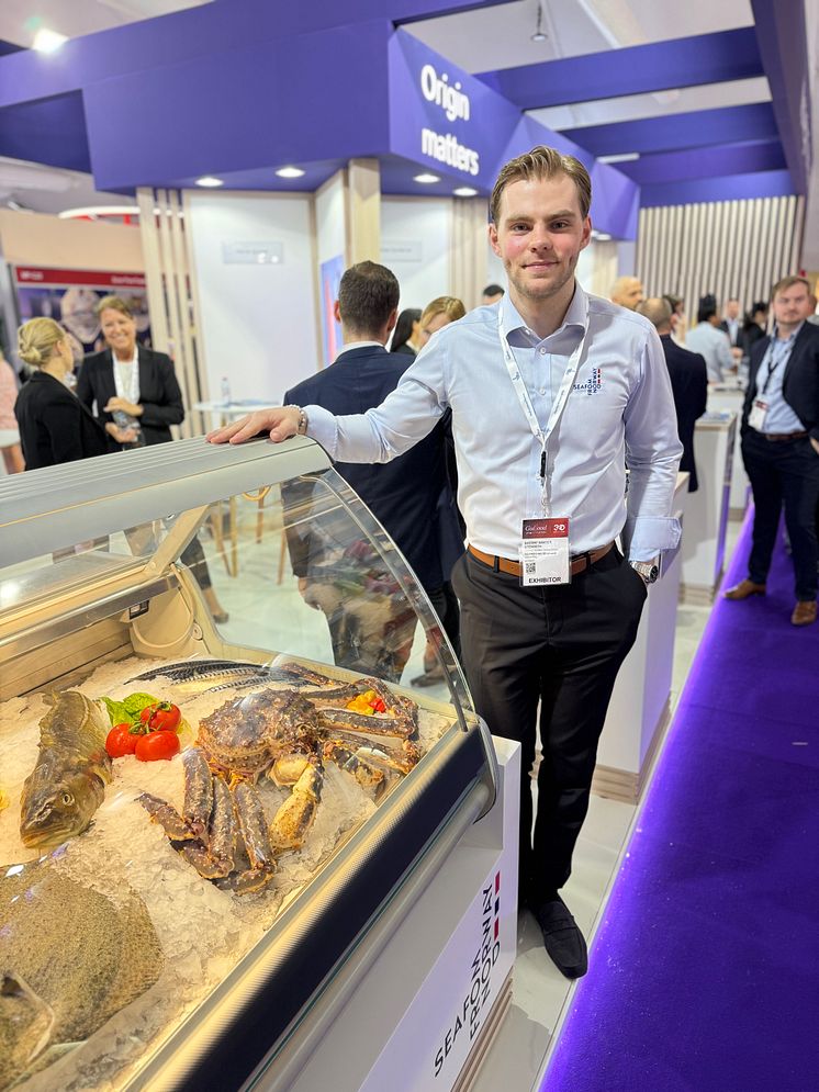 Sverre Sander Stenseth på Gulfood i Dubai 2025