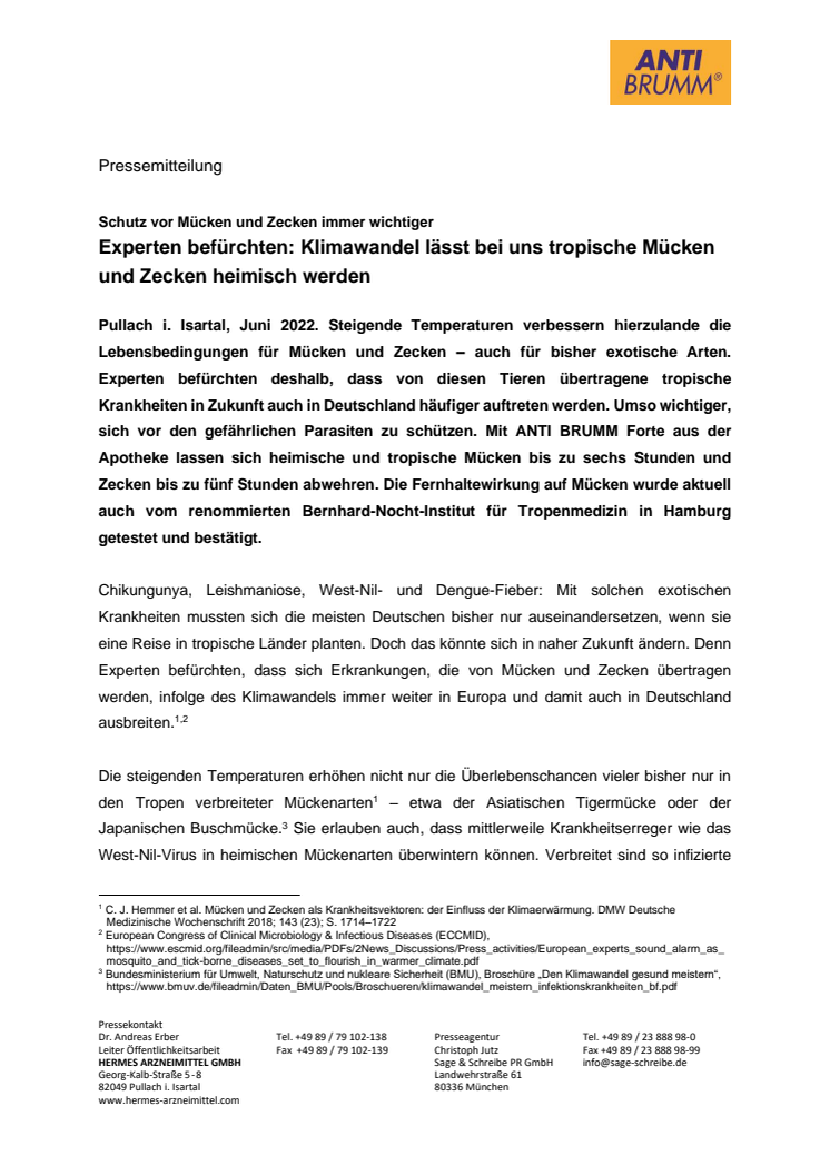 Pressemitteilung - ANTI BRUMM Forte - Klimawandel Tropische Mücken und Zecken werden hierzulande heimisch.pdf