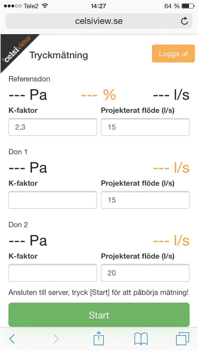 Mobildisplay med CelsiVent