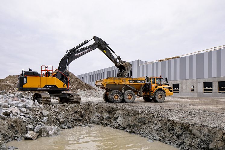 Volvo EC380E och A30G - mySwecon