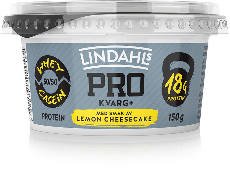 Lindahls PRO Kvarg+ med smak av lemon cheesecake