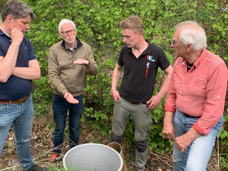 Wassermanagement auf landwirtschaftlichen Flächen | Delegation aus dem Oldenburger Münsterland besucht Vorzeigebetriebe in den Niederlanden