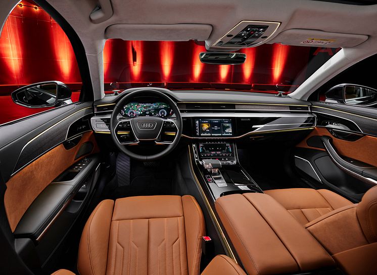 Audi A8 cockpit