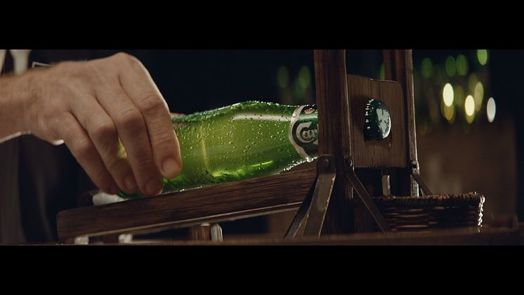 Carlsberg Bottle Opener Guillotine