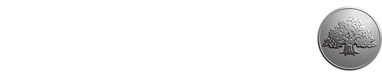 Logotyp gråskala negativ enradig
