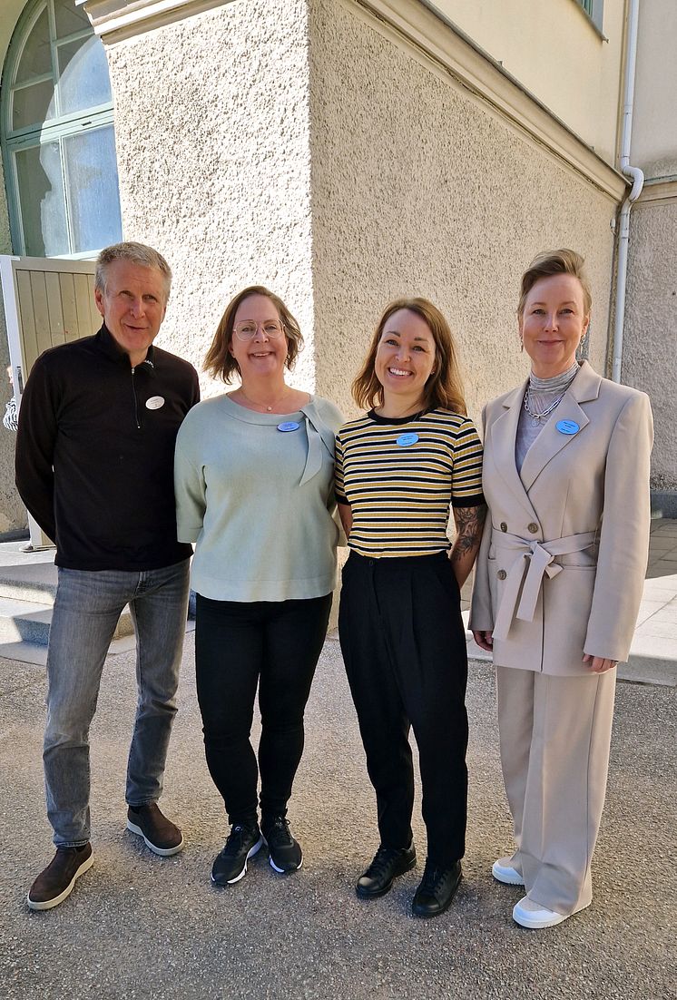 Per-Olof Haster, Lina Larhult, Emma Raskinen, Maria Kjällström