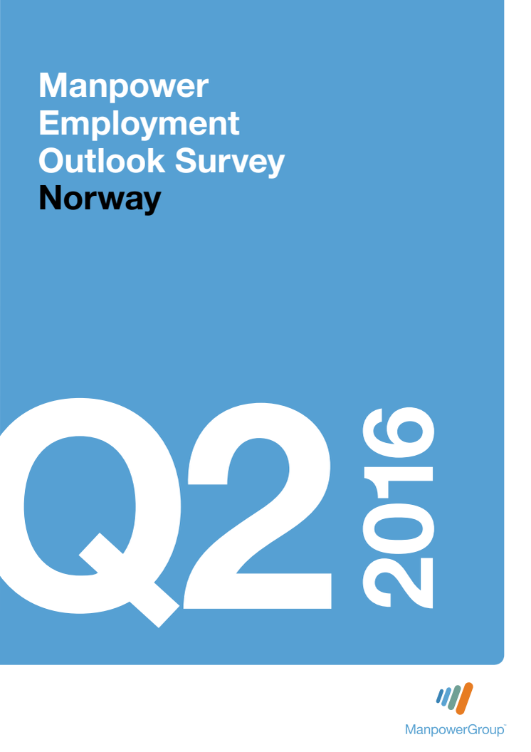 MEOS-rapport for utsiktene i arbeidsmarkedet i Q2 2016