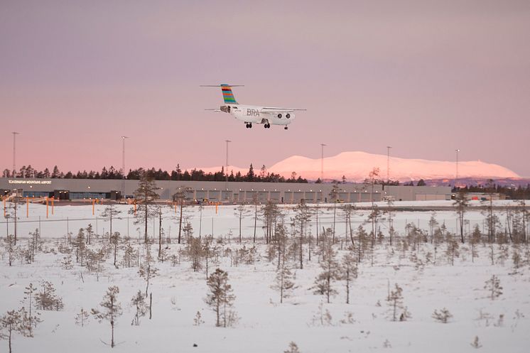 BRA skal fly sommerruter til Scandinavian Mountains Airport