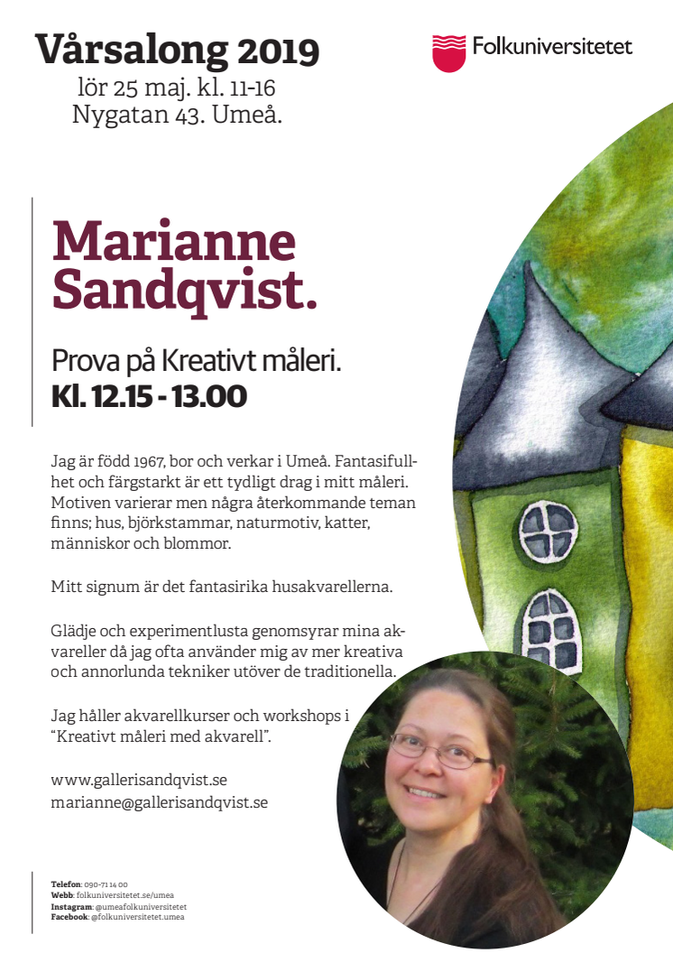 Presentation Marianne Sandqvist