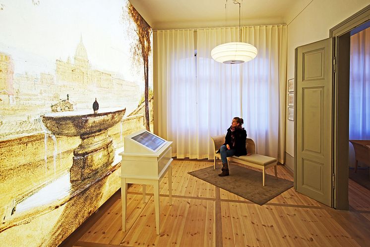  Mendelssohn-Haus: Ausstellung "Und wo ist Fanny?" - Raum "Sommer"