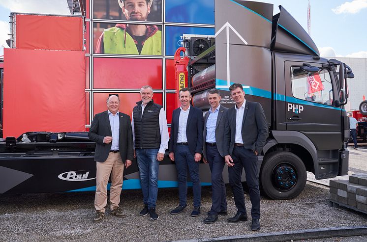 PALFINGER AG und Paul Group auf der bauma 2022