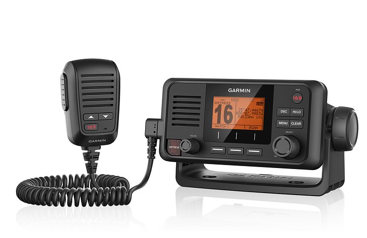 Garmin® VHF 110i og VHF 210i AIS marine radioer