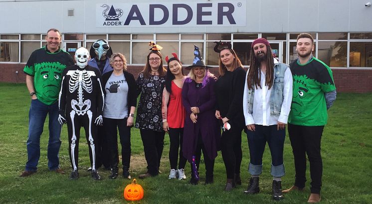 Halloween Hits Adder's Global HQ