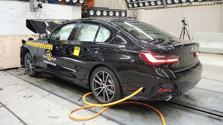 BMW 3-sarjan Sedan Euro NCAP -törmäystestissä