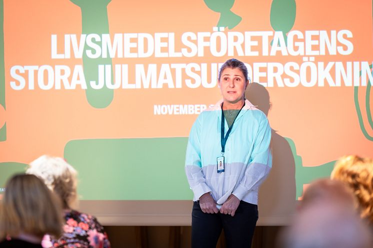 Livsmedelsföretagens julmatspressträff 2023